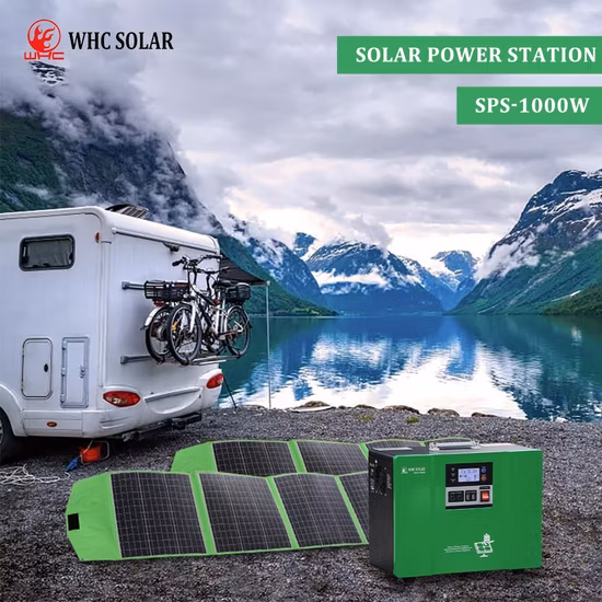 Energia solar móvel 160 W 300 W 500 W fora da rede Sistema de energia solar multifuncional portátil móvel